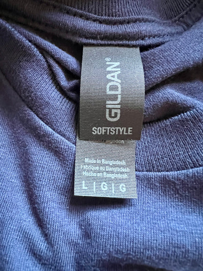 Navy Gildan Soft Style T-Shirt (Men's Sizing)